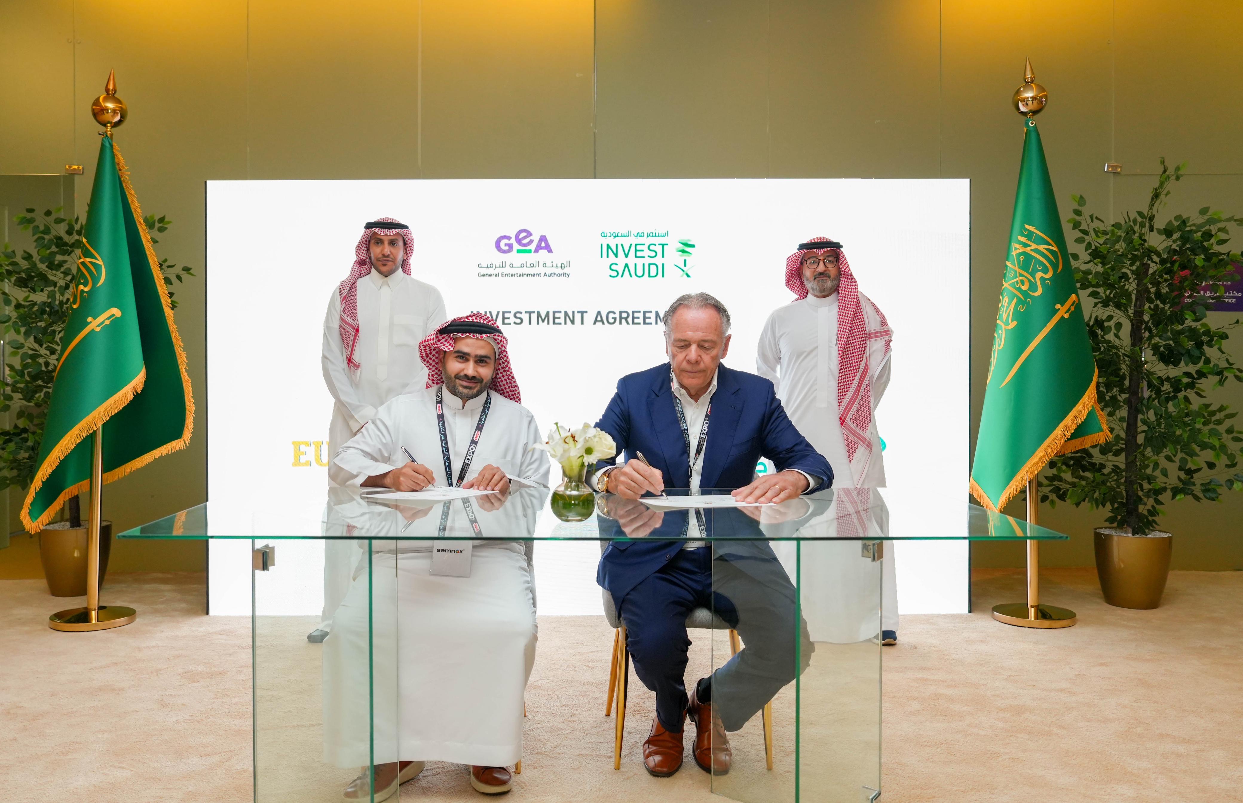 Dallah Al Baraka establishes a company with Europa Park to Advance the Saudi Entertainment Sector at SEA Expo 2024.