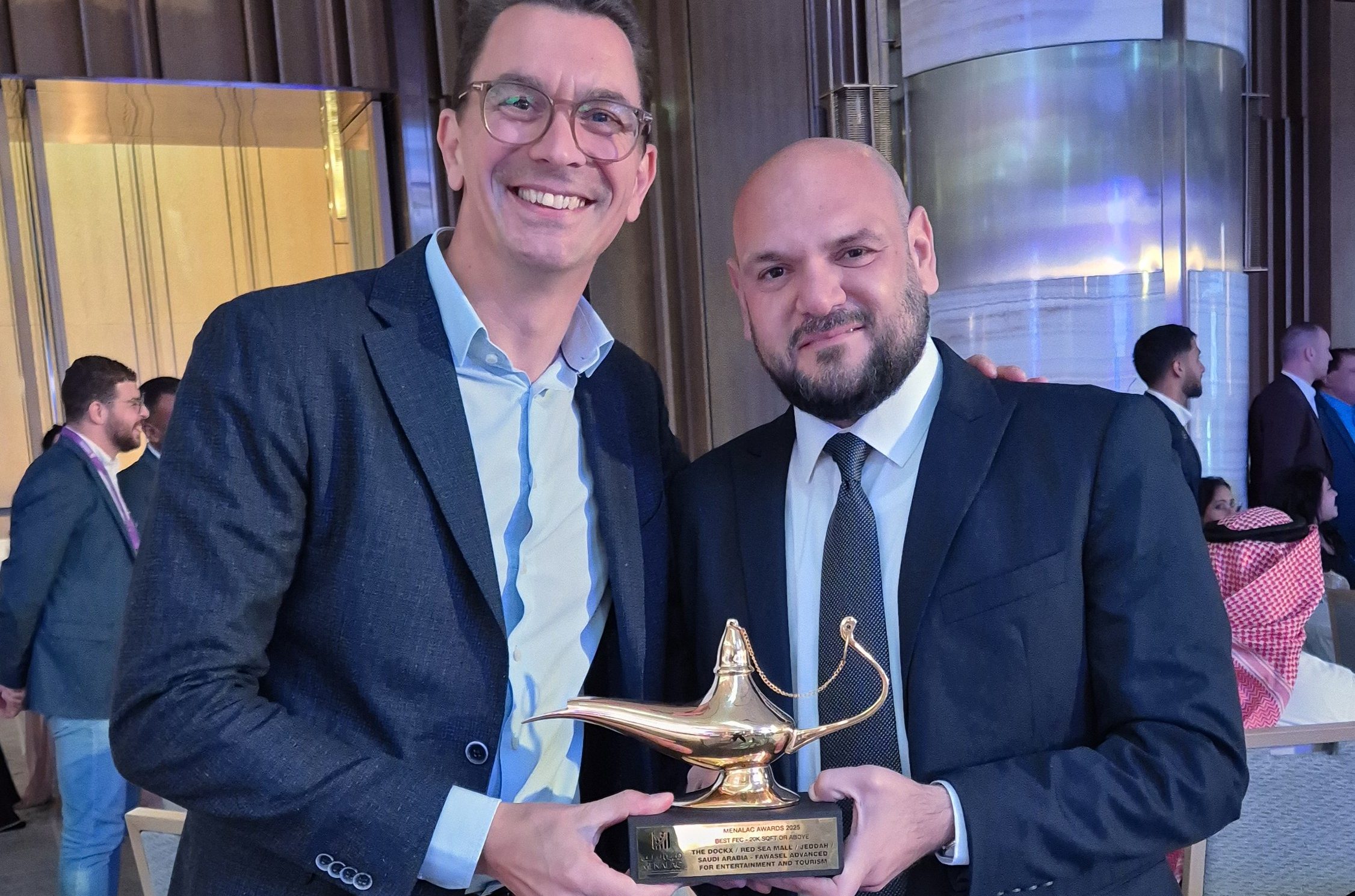 مركز ذي دوكس، جدة يفوز بجائزة “أفضل مركز ترفيه عائلي بمساحة تزيد عن 2000 متر مربع” في جوائز MENALACلعام 2025